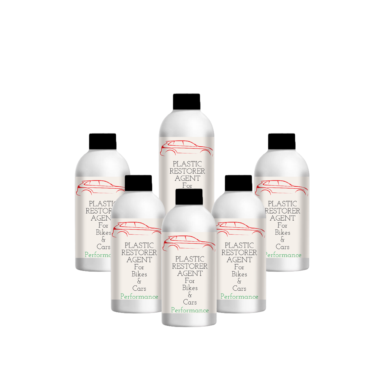 Scratch Remover + Plastic Parts Refurbish Agent (Special Deal Combo)