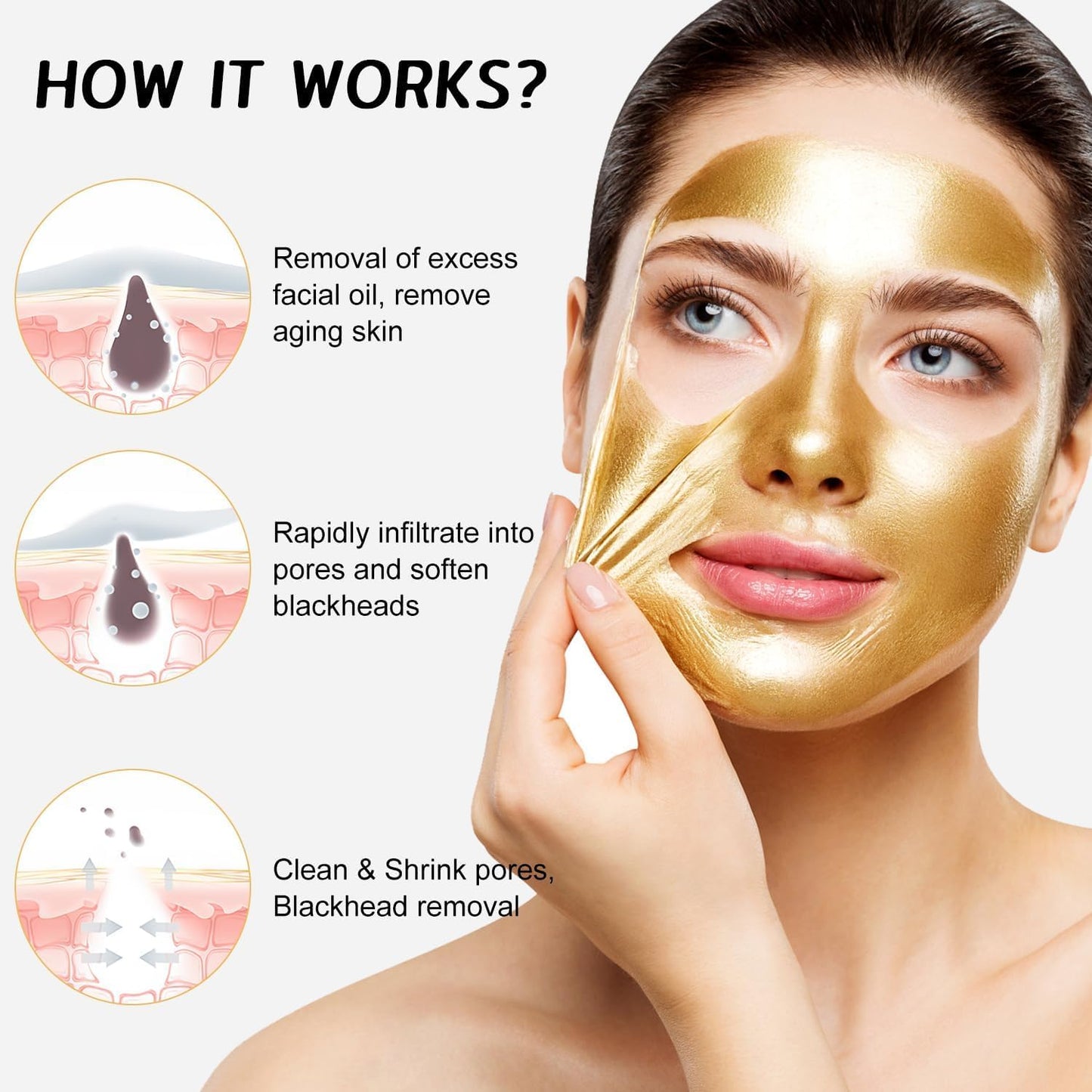 Pure Gold Peel-Off Mask BUY 1 GET 1 FREE