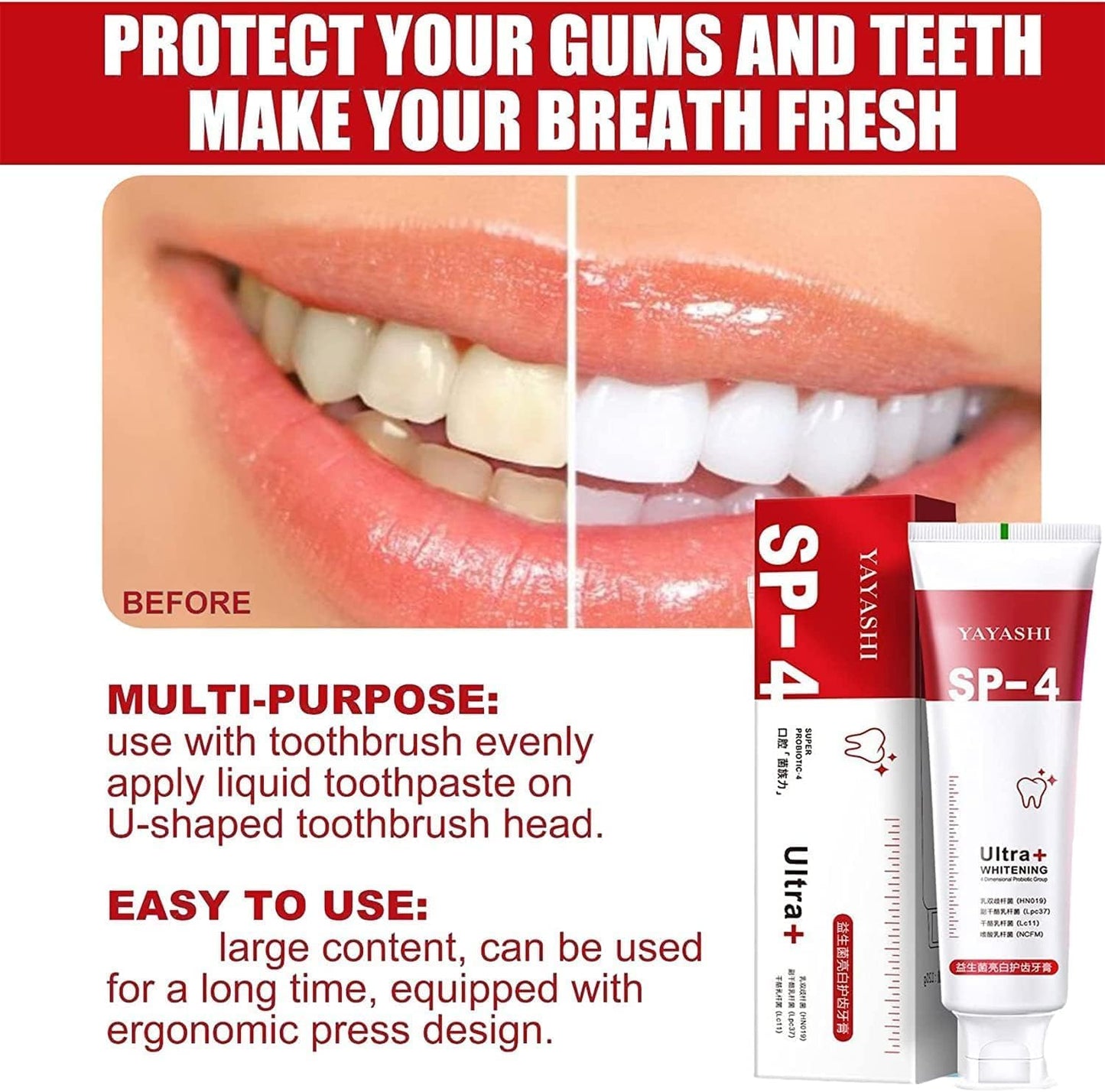 sp-4 Toothpaste Buy 1 Get 1 Free