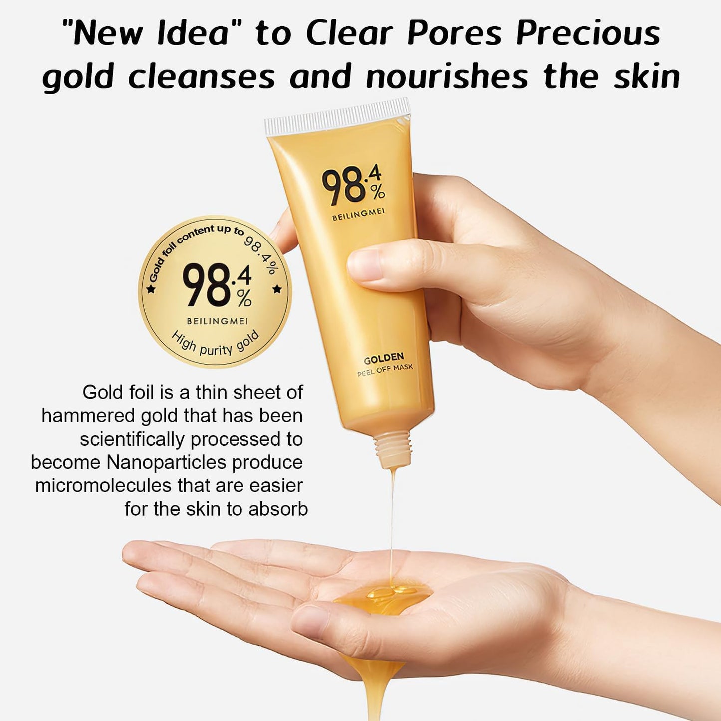 Pure Gold Peel-Off Mask BUY 1 GET 1 FREE