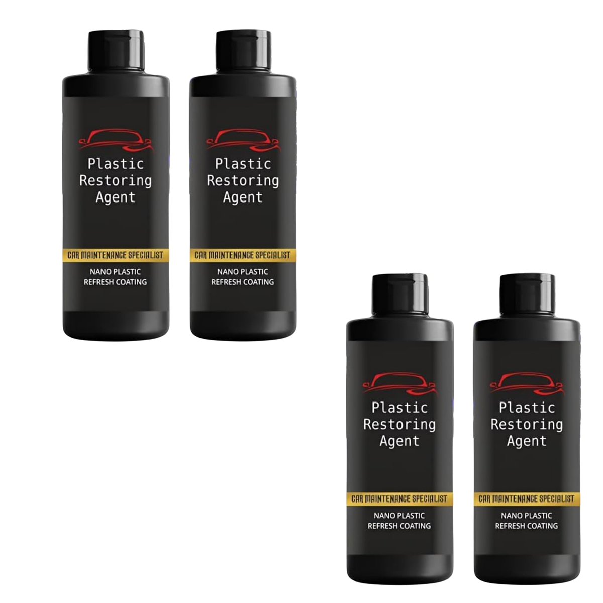 Plastic Restoring Agent | Special Nano Plastic Refresh Coating For Car & Bikes