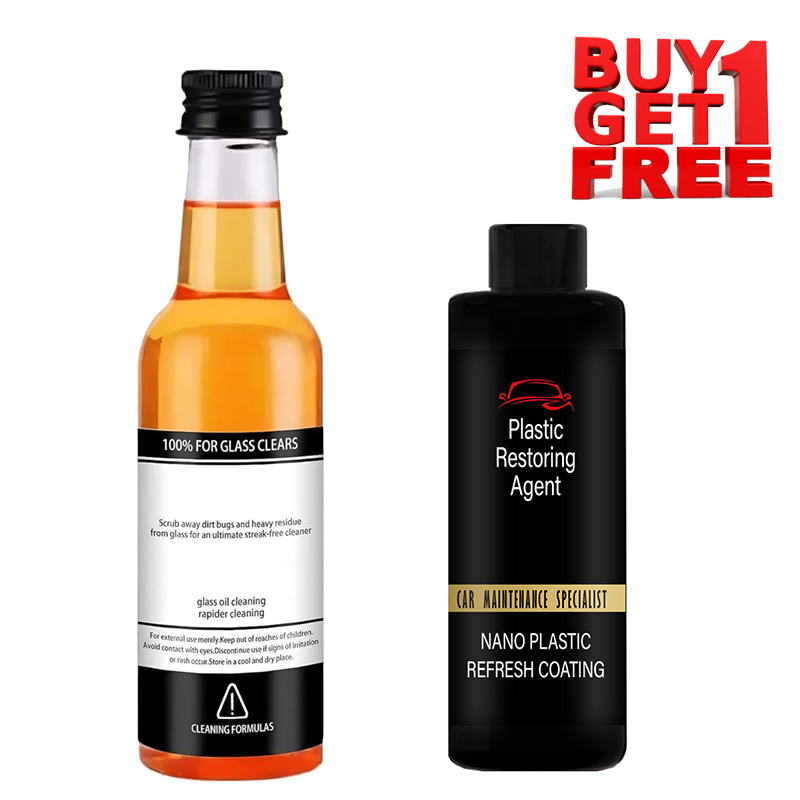 🔥Glass Cleaning Agent Powerful Stain Remover 🔥 [BUY 1 GET 1 FREE]🔥